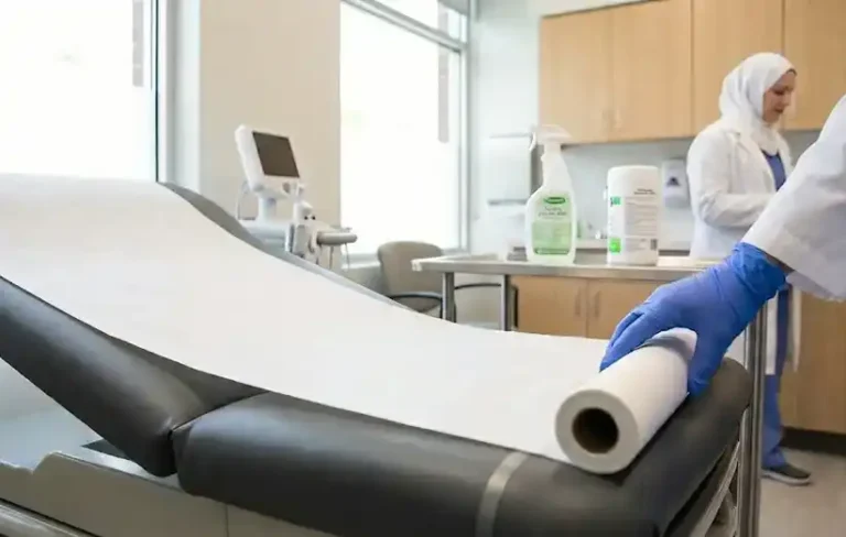 انتقال زگیل تناسلی از تخت معاینه